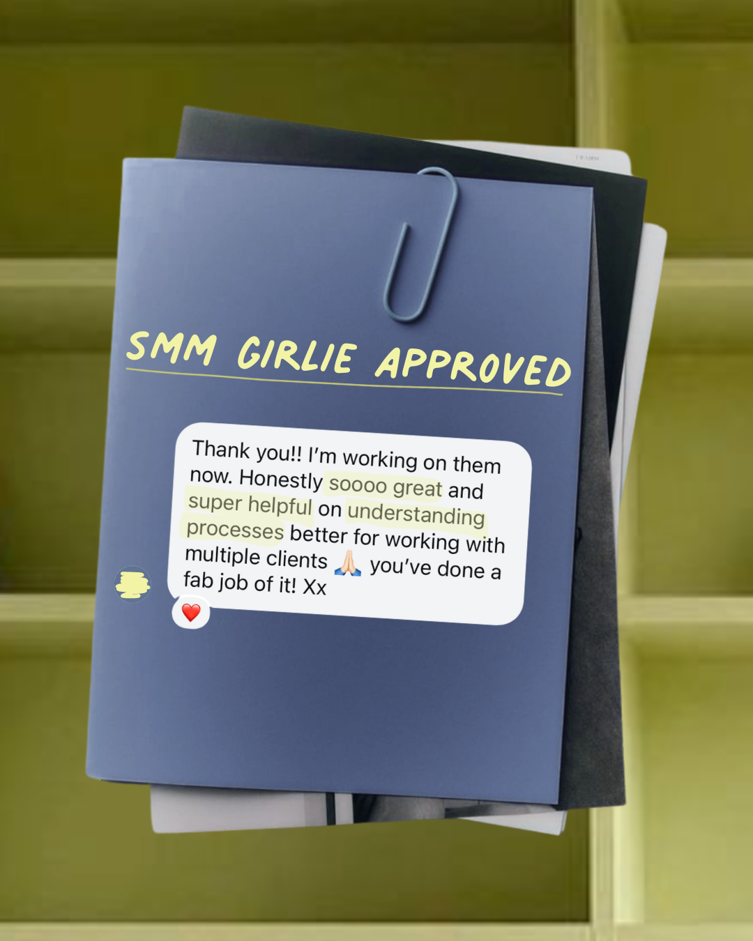Social Media Manager Portfolio Template
