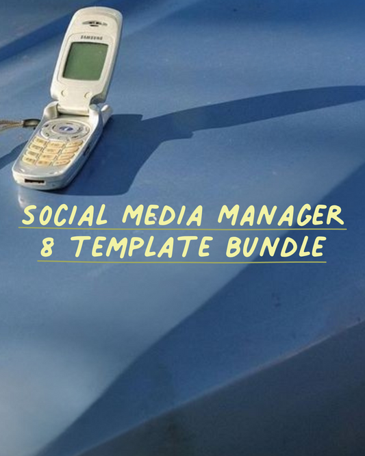 Social Media Manager 8 Template Bundle