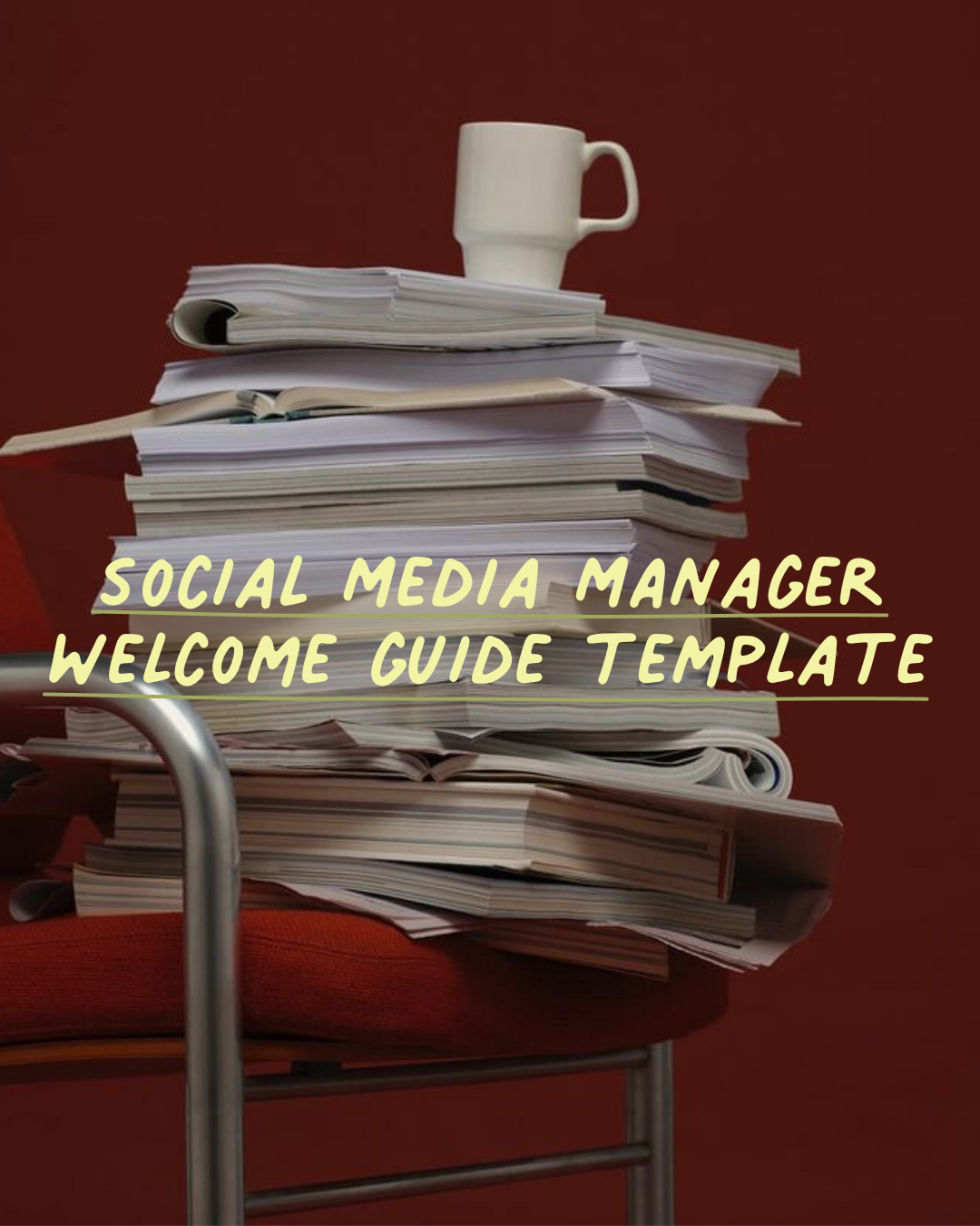 Social Media Manager Welcome Guide Template