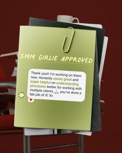 Social Media Manager Welcome Guide Template