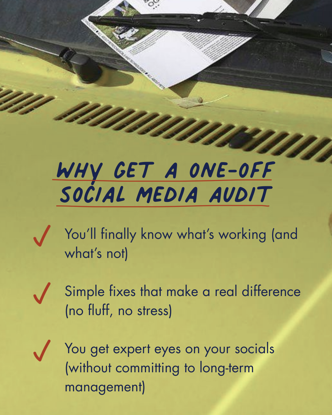 Social Media Audit One-off