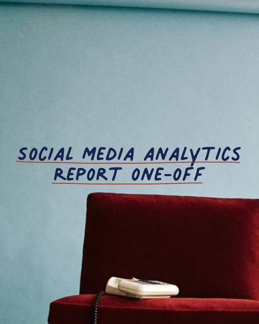 Social Media Analytics Report One-off
