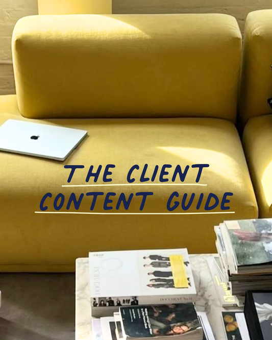 The Client Content Guide