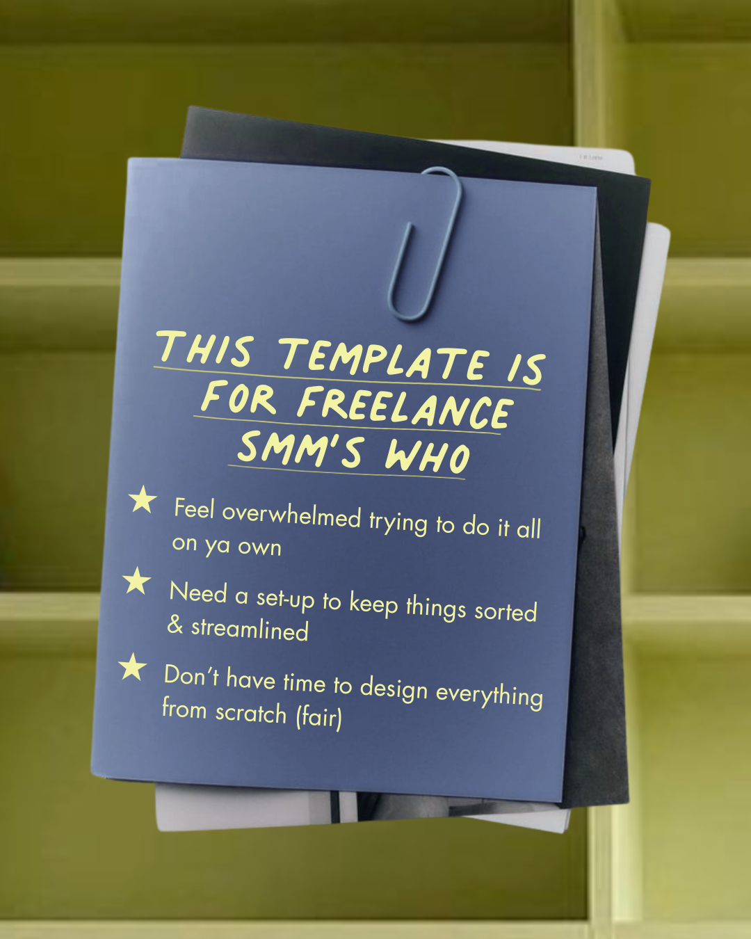 Social Media Manager Portfolio Template