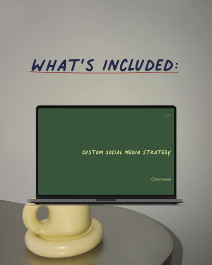 Custom Social Media Strategy One-off
